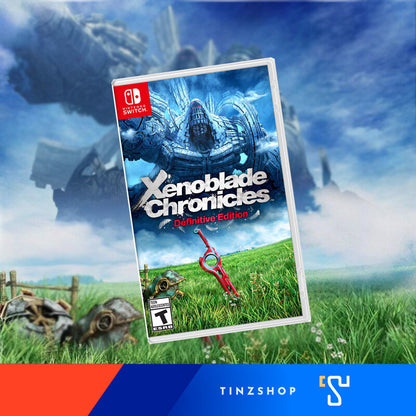 Nintendo Switch Game Xenoblade Chronicles Definitive Edition [Zone Asia-English ]แผ่นเกม นินเทนโด้สวิทซ์ เซโนเบลด เดฟฟินิทีฟ