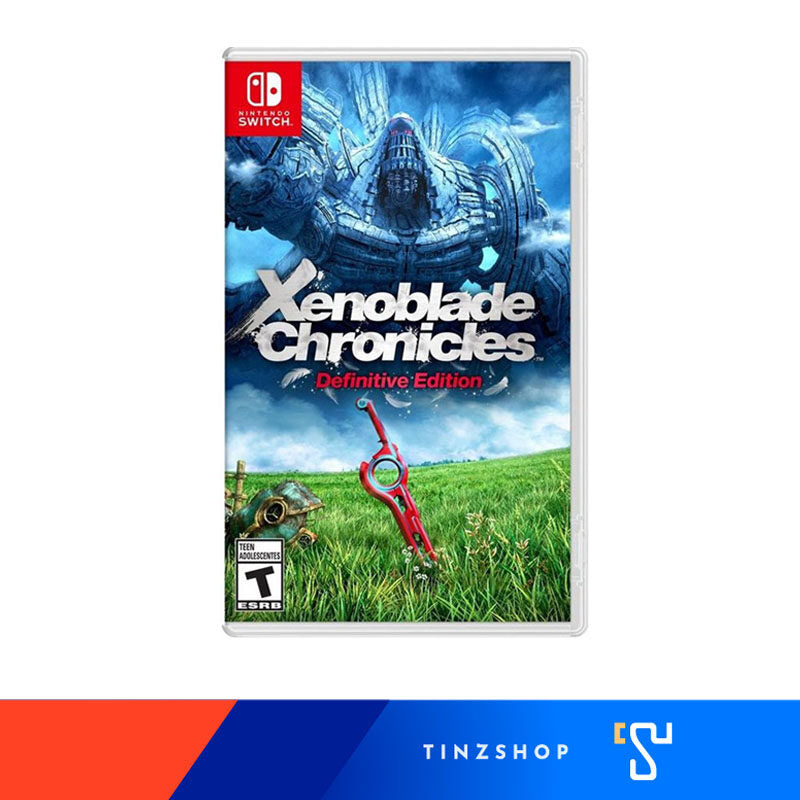 Nintendo Switch Game Xenoblade Chronicles Definitive Edition [Zone Asia-English ]แผ่นเกม นินเทนโด้สวิทซ์ เซโนเบลด เดฟฟินิทีฟ