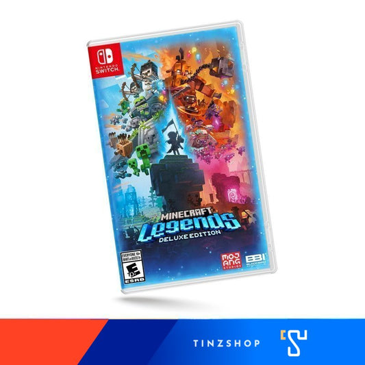 Nintendo Switch Game Minecraft Legends Deluxe Edition (Six Additional Skins) Zone US/ English
