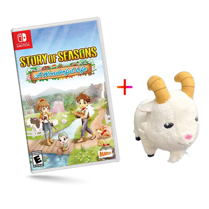 Nintendo Switch Game Story of Seasons  A Wonderful Life [Premium Edition] / Zone US สตอรี่ ออฟซีซั่น ชุดพิเศษ