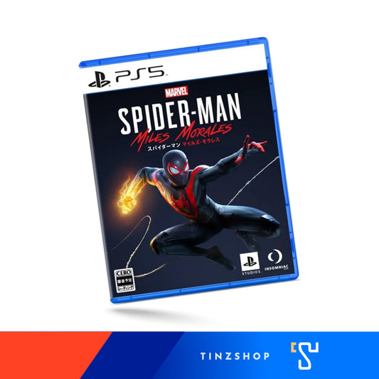 PlayStation 5 : PS5 Game : Marvel's SpiderMan Miles Morales [ Zone Asia-English ] แผ่นเกมเพลย์ 5 สไปเดอร์แมน