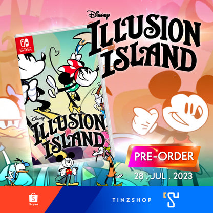 Nintendo Switch Game Disney Illusion Island / Zone Asia English