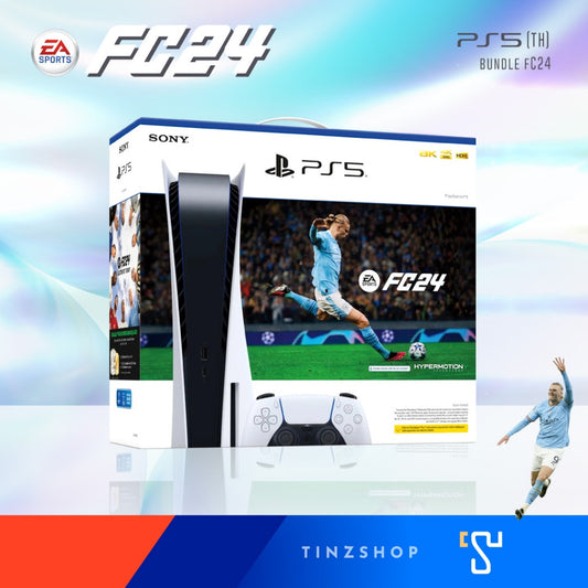 [ศูนย์ไทย] เครื่องเล่นเกม PS5 PlayStation5 Console EA Sports FC 24 Bundle พร้อมโค้ดดาวน์โหลดเกม FC24