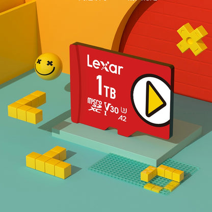Lexar® 1TB PLAY microSDXC™ UHS-I Memory Card Class 10 150MB/s LMSPLAY001T-BNNNC : 843367121847
