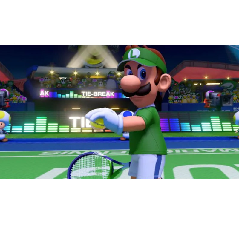 [แผ่นเกม+ไม้เทนนิส] Nintendo Switch Game Mario Tennis Aces + DOBE Tennis Racket Joy-Con Neon แผ่นเกมมาริโอ้เทนนิส  + ไม้เทนนิส 1 คู่