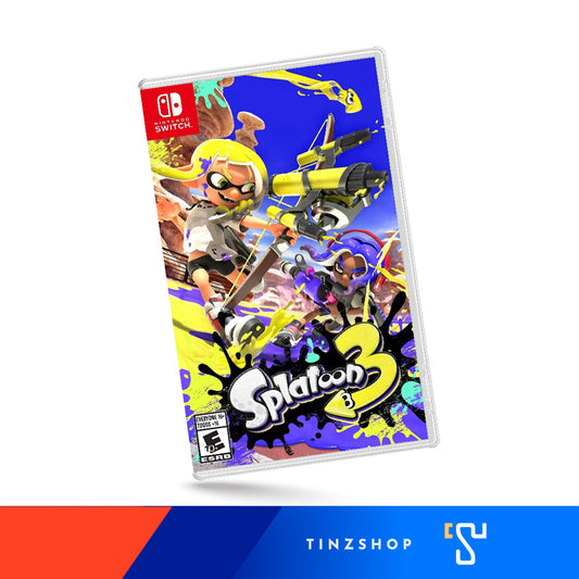Nintendo Switch Game Splatoon 3 (Zone Asia/English)เกมนินเทนโด้สวิทซ์ สปลาตูน ภาค 3