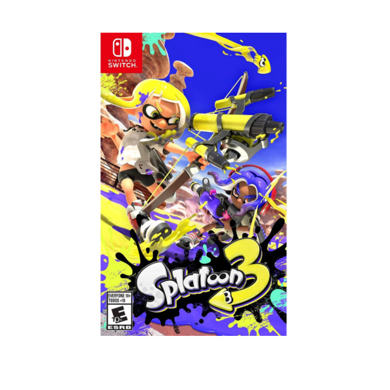 Nintendo Switch Game Splatoon 3 (Zone Asia/English)เกมนินเทนโด้สวิทซ์ สปลาตูน ภาค 3