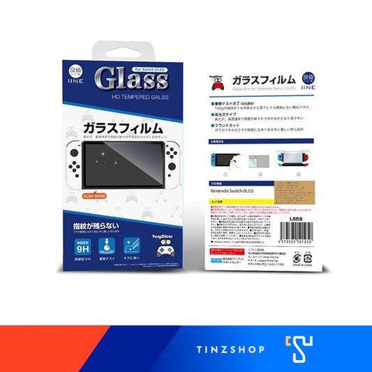 IINE L559 HD Tempered Glass for Nintendo Switch OLED / ฟิล์มกันรอยกระจก สำหรับรุ่น OLED