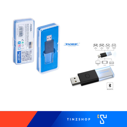 DOBE BTReceiver TY-1803 USB Bluetooth Reciever For Nintendo Switch, PC, Android Box/ อุปกรณ์บลูทูธ