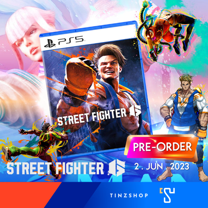 [พร้อมส่ง] PS5 Game Street Fighter 6 Zone Asia / English เกมPS5
