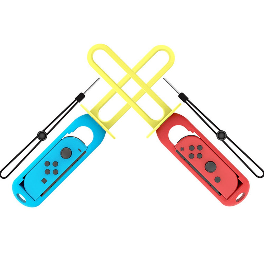 Iplay HBS-432 Red And Blue 2 PCS Gamepad Fencing Grip Switch Sports Controller Grip For Nintendo Switch Joy-Con