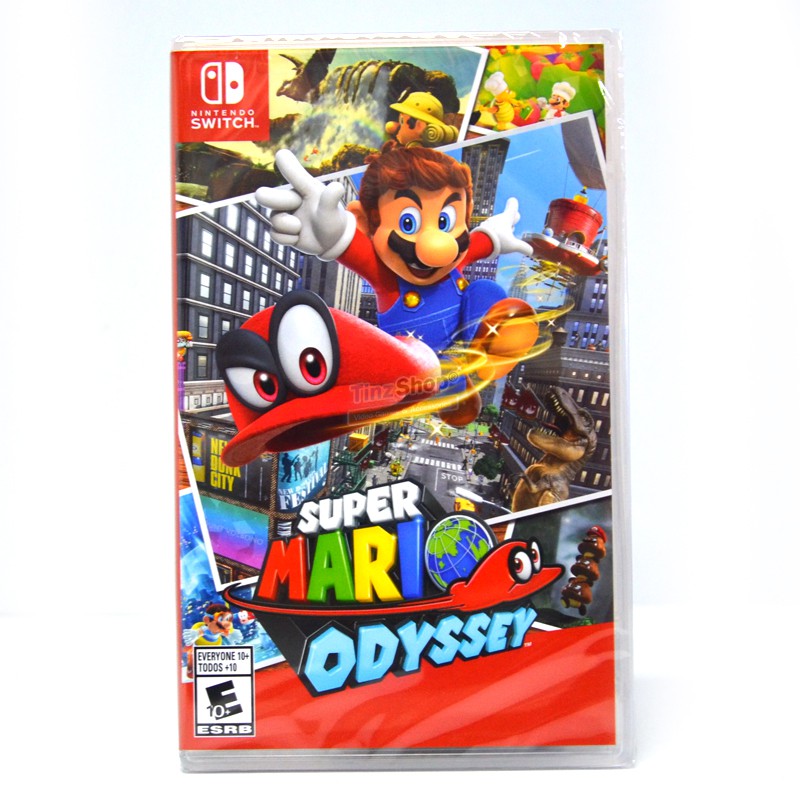 Nintendo Switch Game Super Mario Odyssey Zone Asia English เกม มาริโอ้ โอดิซซี่