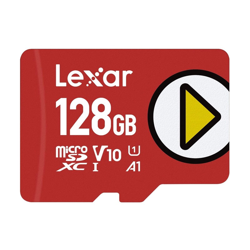 Lexar® 128GB PLAY microSDXC™ UHS-I Memory Card Class 10 150MB/s LMSPLAY128G-BNNNC : 843367121816