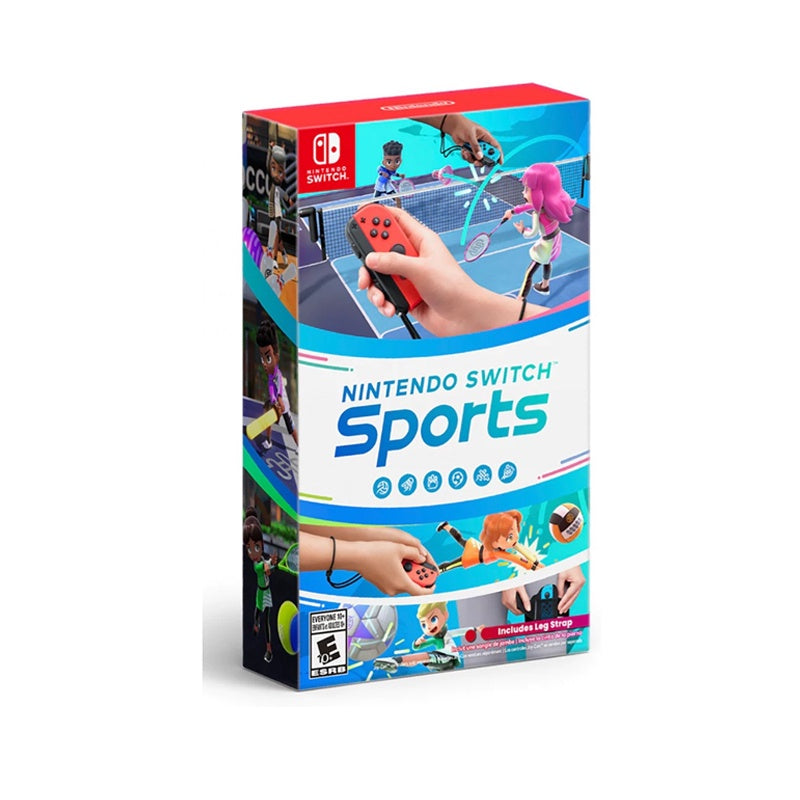 [Best Seller ] Nintendo Switch Game Sports [ Asia-English ] เกมนินเทนโด้ สวิทซ์ สปอร์ต เกมกีฬา แถมสายรัดขา ในกล่อง