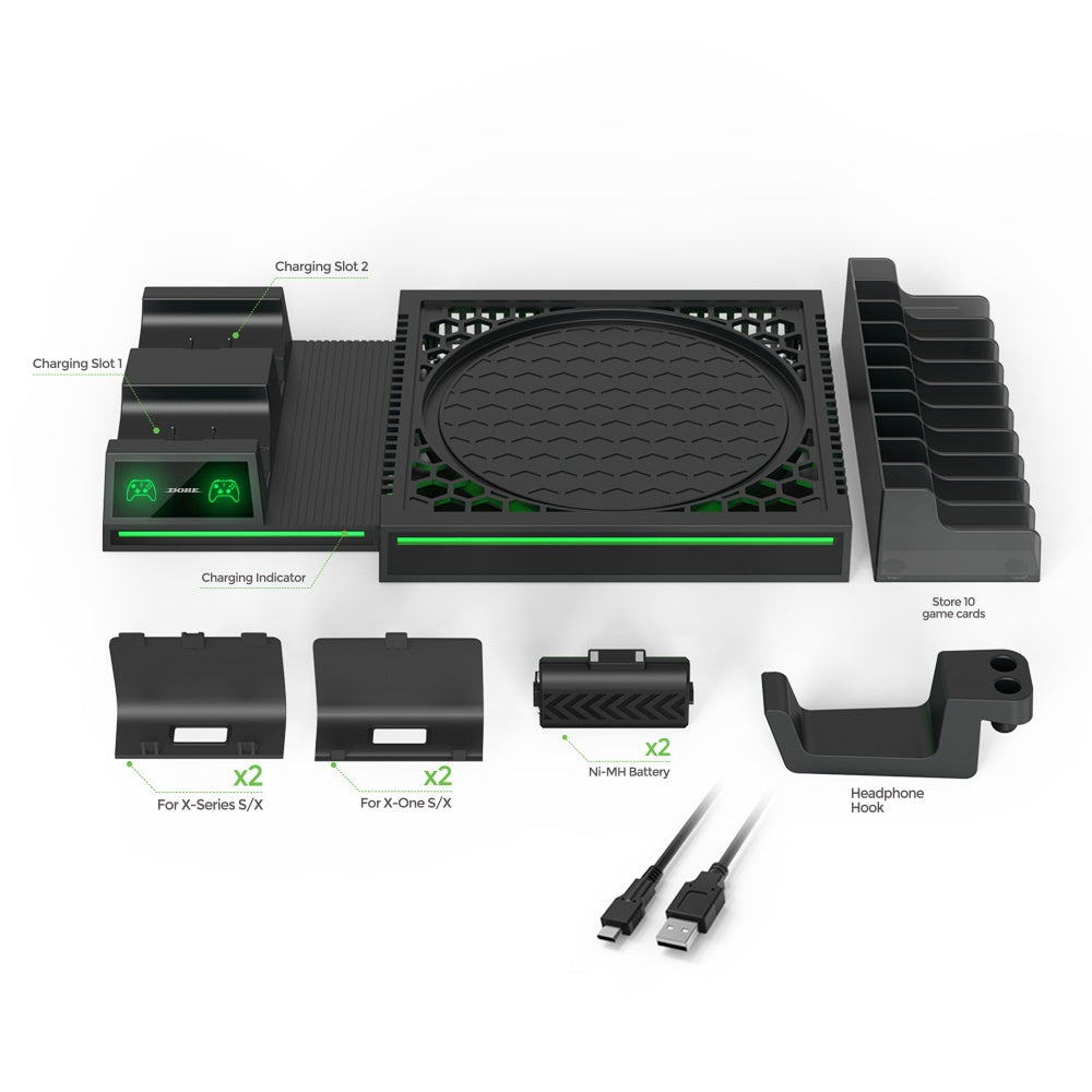 DOBE TYX-1622 Xbox Series X Multifunctional Charging Dock