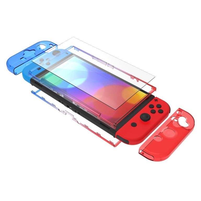 [ขายดี] Nyko Thin Case Oled Nintendo Switch  OLED  เคสบาง ไนโกะ งานสวย + กันรอยกระจก ใส่เครื่อง นินเทนโดสวิทซ์ รุ่น OLED