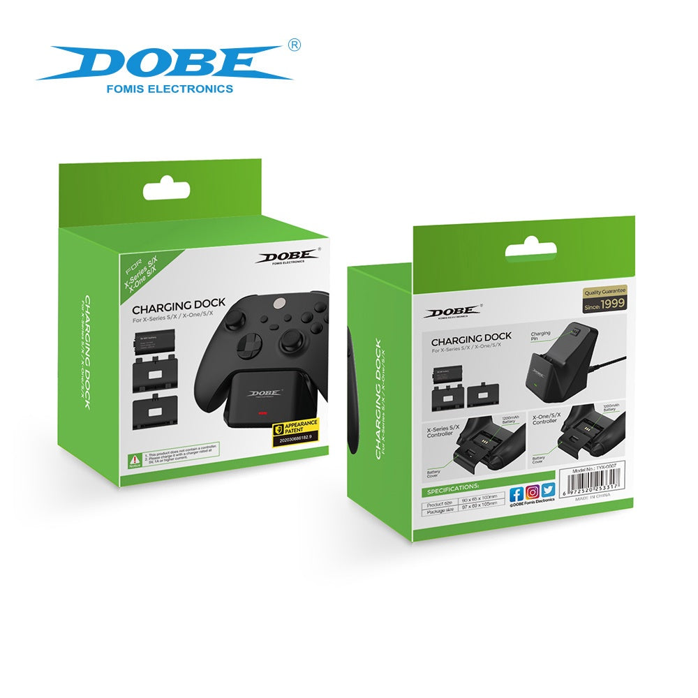 DOBE TYX-0607 Xbox One Series X Charge Kit With Battery Charging Cable อุปกรณ์แท่นชาร์จอย พร้อมแบตเตอรี่