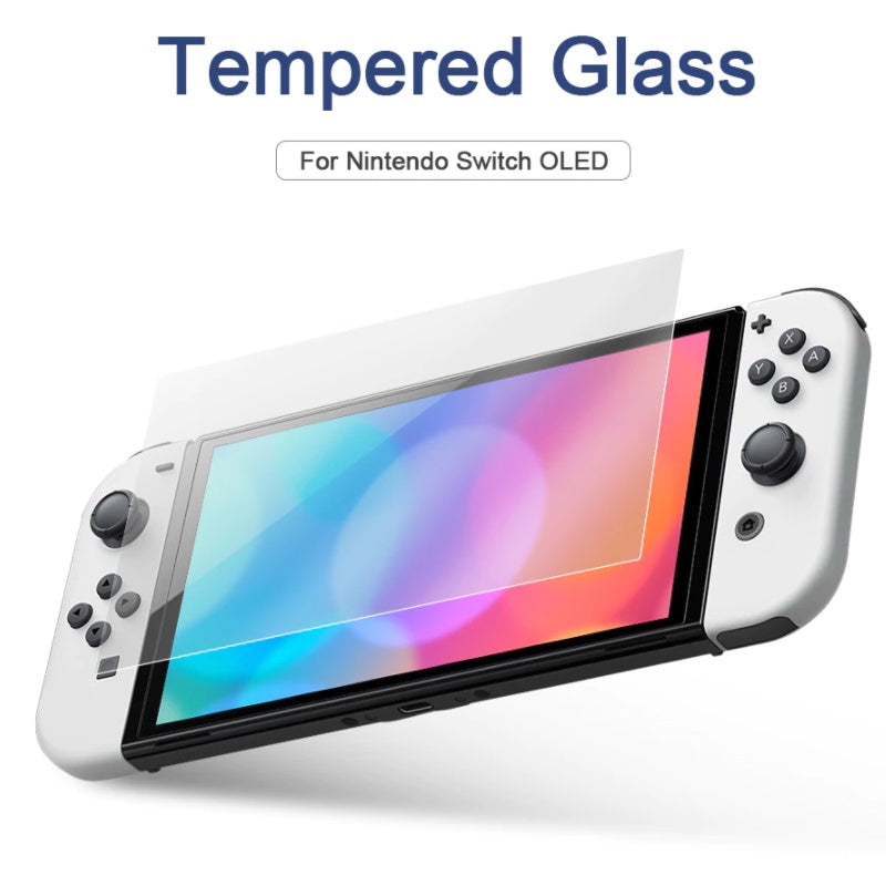 DOBE TNS-1156 Tempered Glass Screen Protector Anti-fingerprint for Nintendo Switch OLED