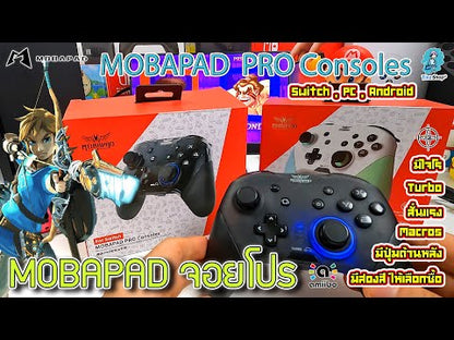 MOBAPAD Pro M267 M277D Wireless Bluetooth Controller Joystick NFC Turbo Vibration Gamepad Nintendo Switch PC Android
