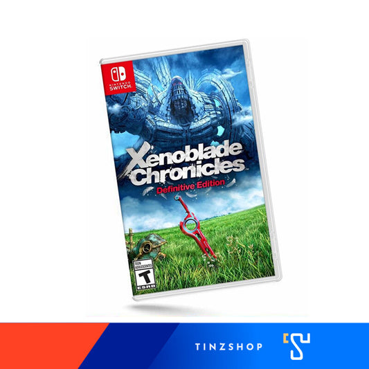 Nintendo Switch Game Xenoblade Chronicles Definitive Edition Zone Asia / English แผ่นเกม นินเทนโด้