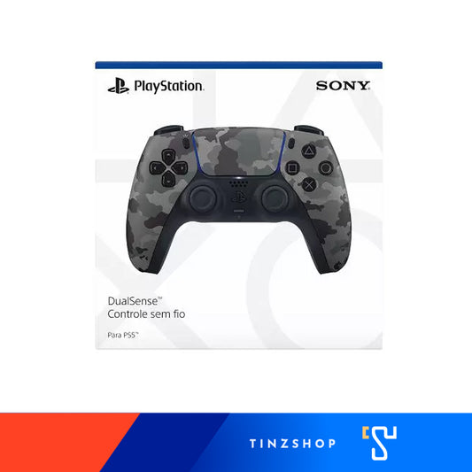 PlayStation 5 DualSense Wireless Controller Starlight Grey จอย PS5 ลายทหาร
