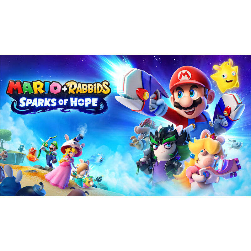 Nintendo Switch Mario Rabbids Sparks of Hope (Zone Asia/English) แผ่นเกม มาริโอ้ + แรบบิท สป๊าคออฟโฮป