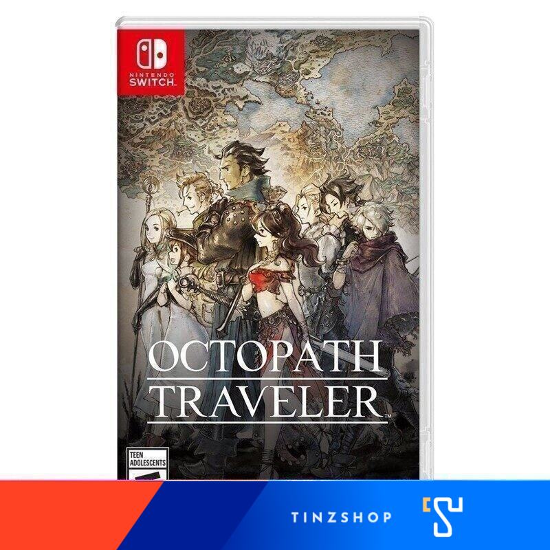 Nintendo Switch Octopath Traveler Asia/ English   เกมอ๊อคโทพาร์ท