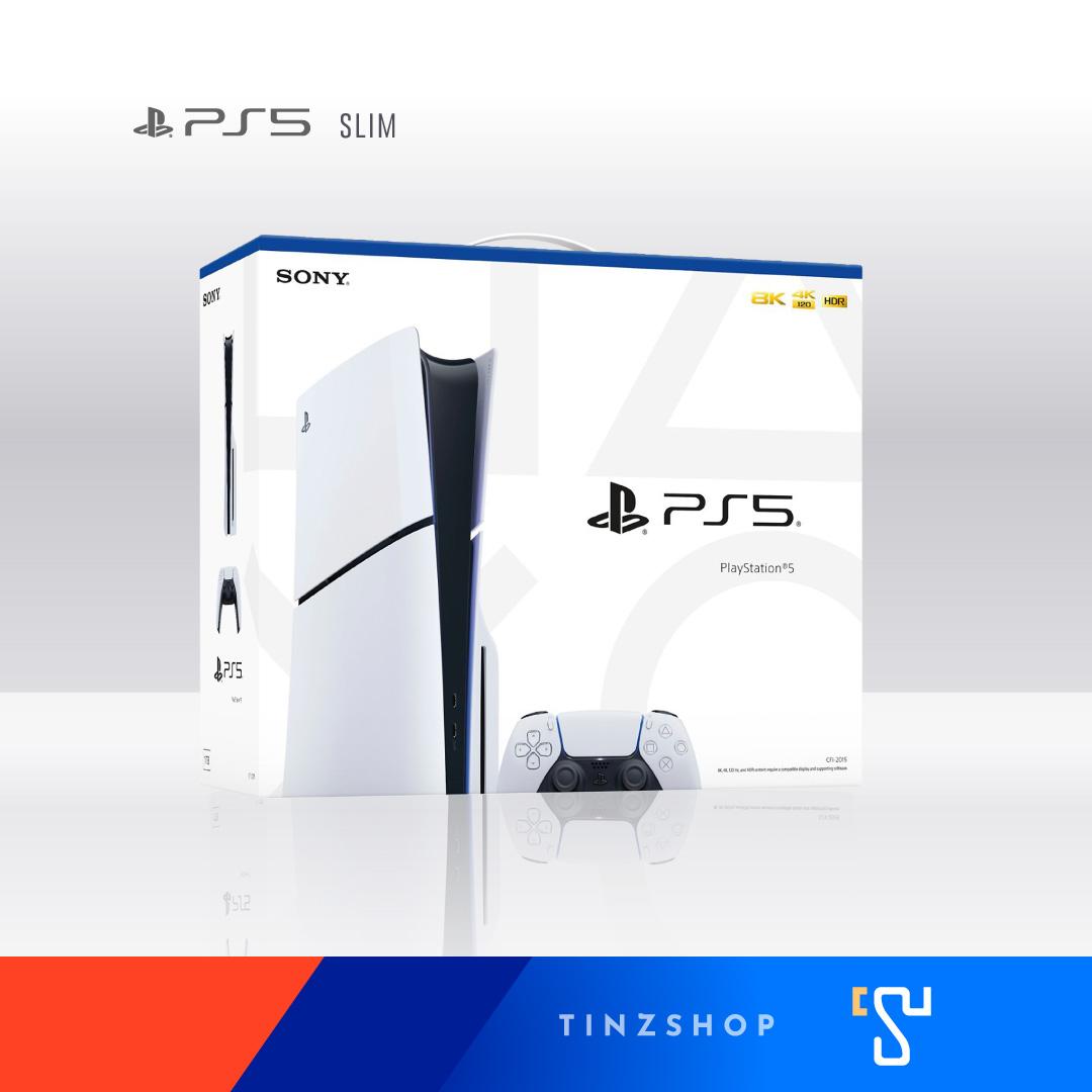 [ประกันศูนย์ไทย] New PlayStation5 Ultra HD Blu-ray Edition Slim เครื่อง PS5 SLIM  รุ่นใส่แผ่น 1 จอย เครื่องเพลย์5 สลิม ศูนย์ไทย