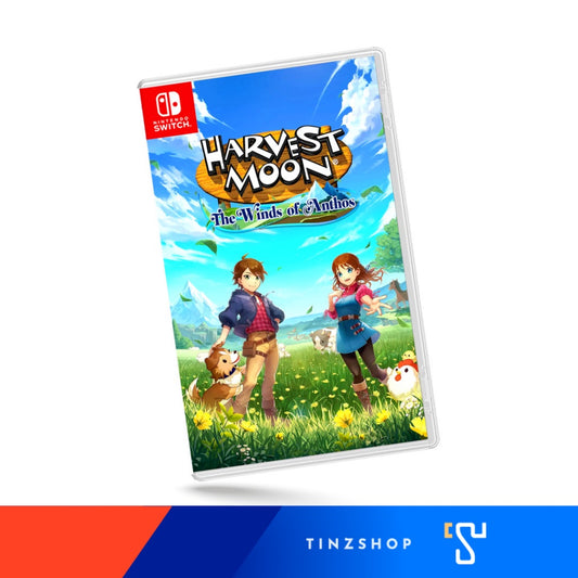 [เกมใหม่พร้อมส่ง] Nintendo Switch Game : Harvest Moon The Winds of Anthos / Zone US/US + สติ๊กเกอร์ 1 แผ่น