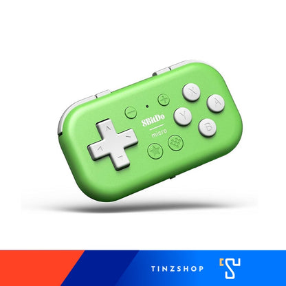 8Bitdo Micro Bluetooth Pocket-sized Mini Controller for Switch, Android, and Raspberry Pi, Supports Keyboard Mode