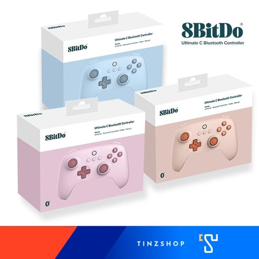 8Bitdo 80NB Ultimate C Bluetooth Controller for Switch with 6-axis Motion Control and Rumble Vibration