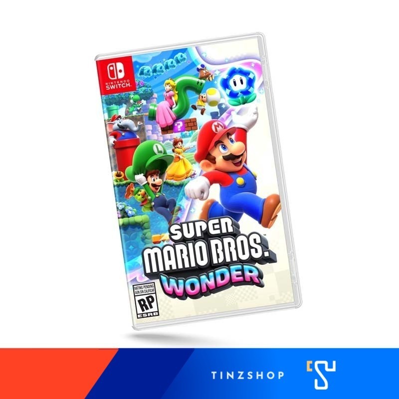 [เกมใหม่ พร้อมส่ง] Nintendo Switch Game Super Mario Bros. Wonder / Mario Wonder Zone Asia / English