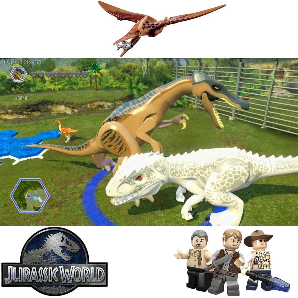 Nintendo Switch Game Lego Jurassic World (Zone US/ENG) / ภาษาอังกฤษ เกมนินเทนโด้ เกมเลโก้ จูราสิค เวิล์ด