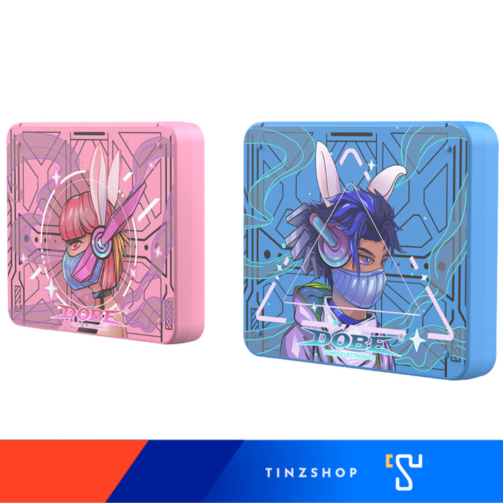 Tinzshop Dobe iTNS-19303M / iTNS-19303T Nintendo Switch Game Card Case / กล่องเก็บเกมส์ [Red/Blue] [Pink/Blue]