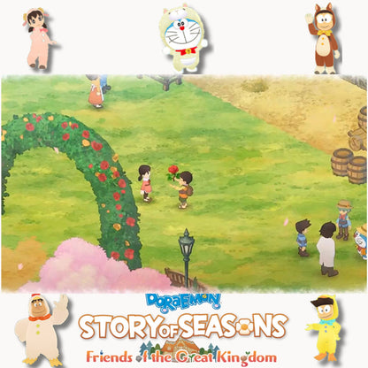 Nintendo Switch Game Doraemon Story Of Seasons Friends of the Great Kingdom ( ปกญี่ปุ่น / ซับไทย )