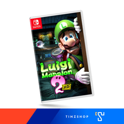 [เกมใหม่ พร้อมส่ง] Tinzshop Nintendo Switch Game Luigi's Mansion 2 HD /Zone Asia English / เกมลุยจิแมนชั่น2 HD