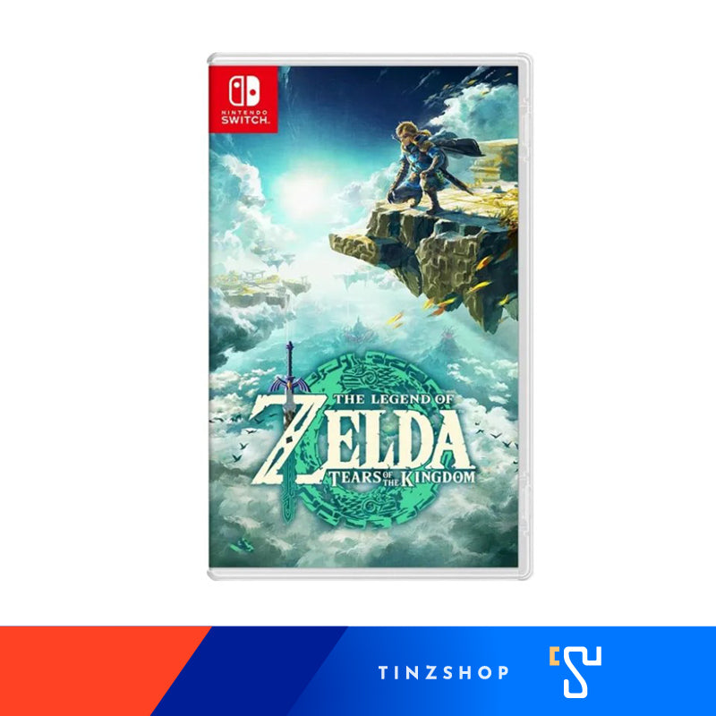 [เกมใหม่พร้อมส่ง] Nintendo Switch Game The Legend of Zelda Tears of the Kingdom / Asia English เกมนินเทนโด้+Bonus