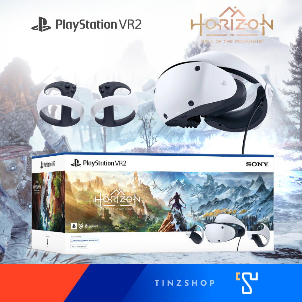 PlayStation VR2 Horizon Call of the Mountain แว่นวีอาร์ 2 PlayStation สำหรับเครื่อง PS5 (ประกันศูนย์ไทย)