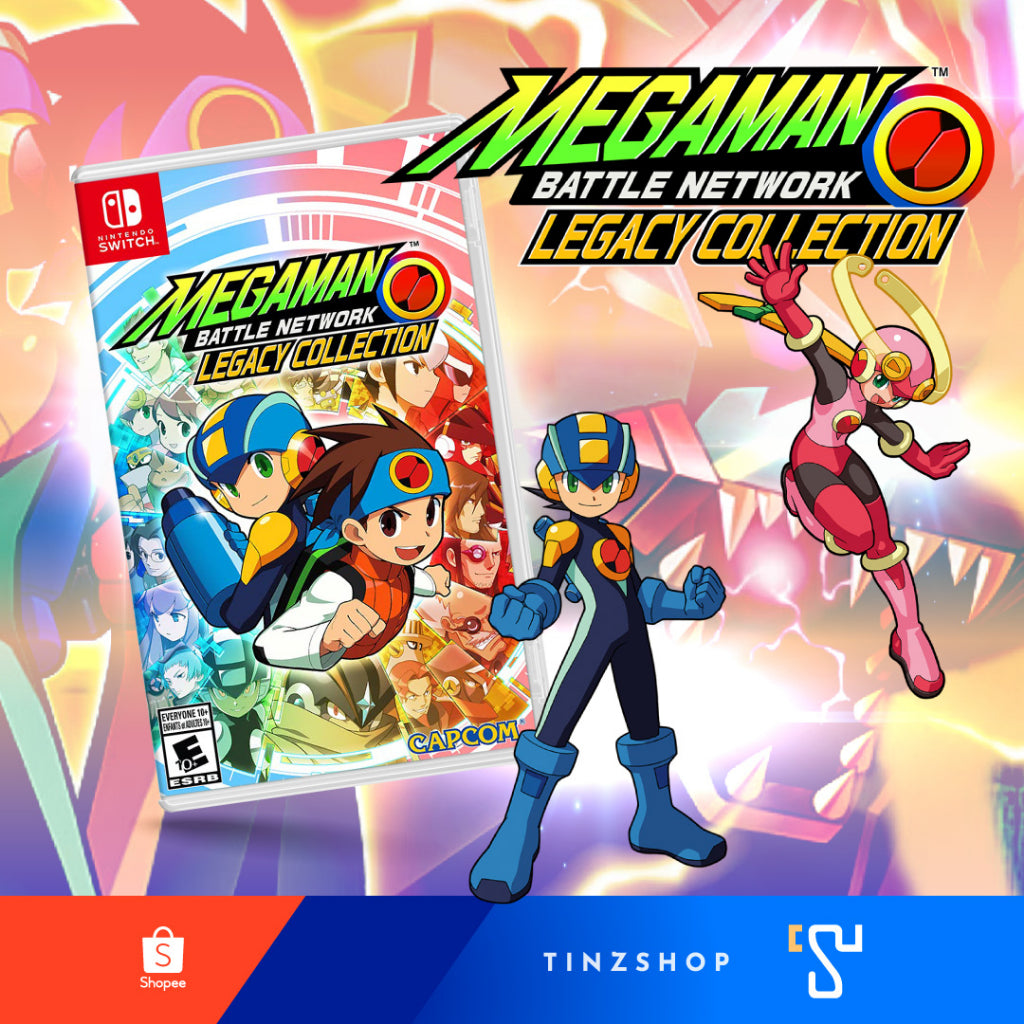 Nintendo Switch Game Mega Man Battle Network Legacy Collection / Zone US/US (English) เกมนินเทนโด้