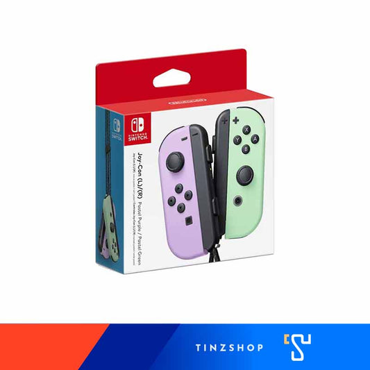 [สินค้าใหม่พร้อมส่ง] Nintendo Joy Con (L)/(R) Pastel Purple / Pastel Green จอยคอนสีพาสเทส ของแท้จากนินเทนโด ม่วง-เขียว