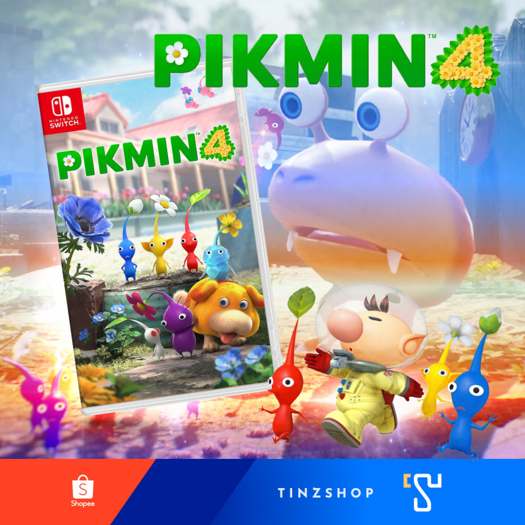 [พร้อมจัดส่ง]Nintendo Switch Game  Pikmin 4 Zone Asia / English เกมนินเทนโด้