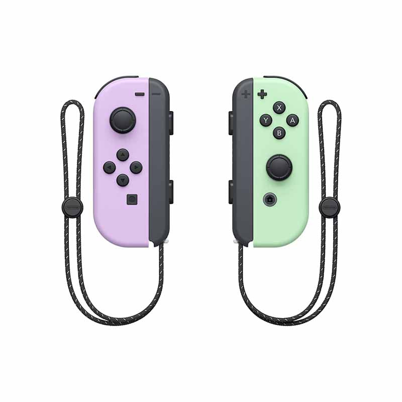 [สินค้าใหม่พร้อมส่ง] Nintendo Joy Con (L)/(R) Pastel Purple / Pastel Green จอยคอนสีพาสเทส ของแท้จากนินเทนโด ม่วง-เขียว