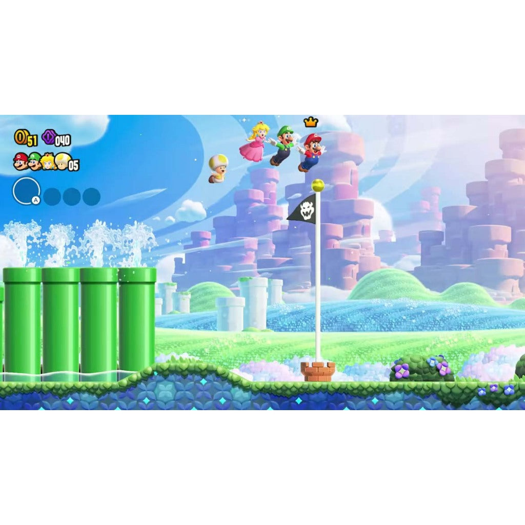 [เกมใหม่ พร้อมส่ง] Nintendo Switch Game Super Mario Bros. Wonder / Mario Wonder Zone Asia / English
