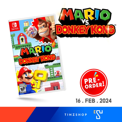 Nintendo Switch Game Mario vs Donkey Kong / Zone Asia (English ) / แผ่นเกม นินเทนโด้