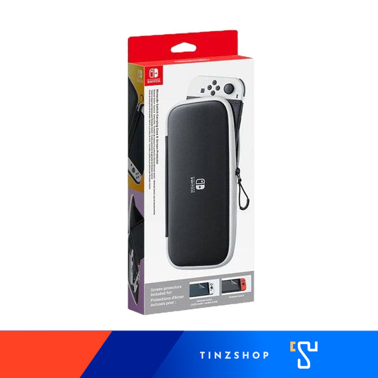 Nintendo Switch (OLED) Carrying Case & Screen Protector กระเป๋า นินเทนโด ของแท้ + ฟิล์มกันรอย นินเทนโด ของแท้