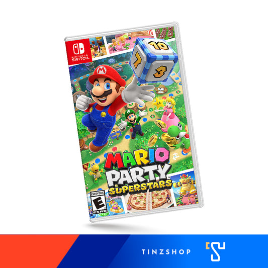 Nintendo Switch Game Mario Party Superstars  Zone Asia / English เกมนินเทนโด้ มาริโอ้ปาร์ตี้ ซุปเปอร์สตาร์