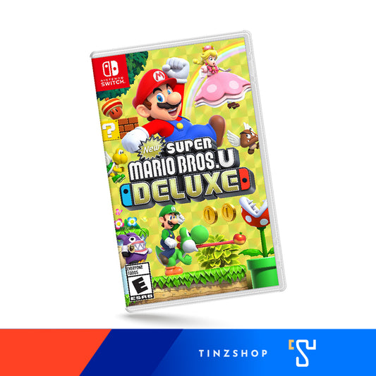 Nintendo Switch Game New Super Mario Bros. U Deluxe Zone Asia./Eng. เกม มาริโอบรอส ยู
