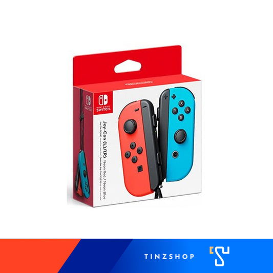 Nintendo Switch  Joy-Con Controllers ( Neon Red/Neon Blue ) จอยคอนสีนีออน **กล่องญี่ปุ่น** สินค้าของแท้