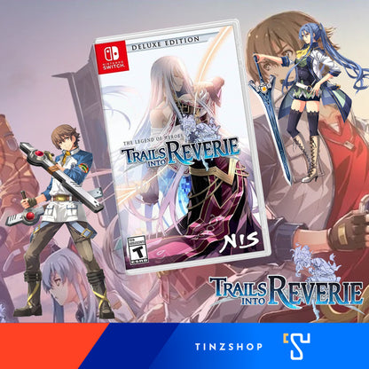 Nintendo Switch Game The Legend of Heroes Trails into Reverie [Deluxe Edition] Zone US แผ่นเกม