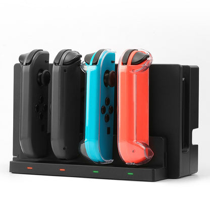 GuliKit NS25 4-Port JOYCON Charging Dock Station with LED Indicator แท่นชาร์จจอยคอน 4 ช่อง